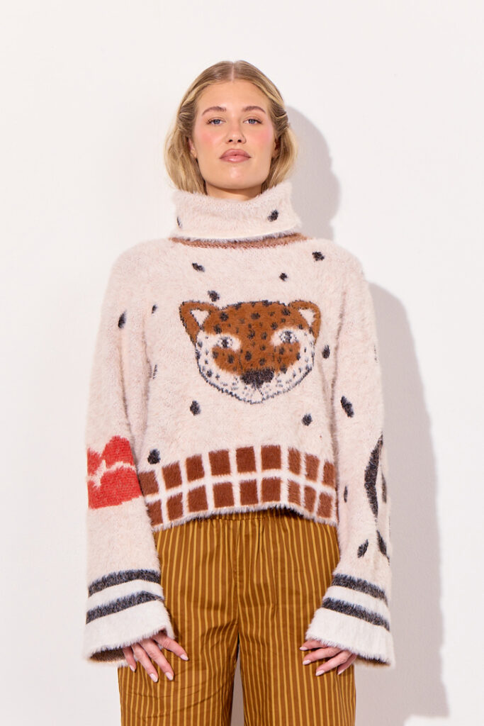 Hunkøn Soft Lea Kitti Knit Blouse